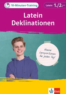 Produktbild von Klett 10-Minuten-Training Latein Deklinationen 1./2. Lernjahr