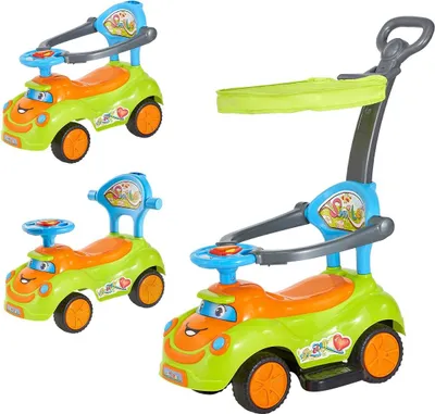 Produktbild von Aufsitz-Schiebewagen 25 kg Kleinkind-Kinderwagen mit Schutzbügeln für Kinder