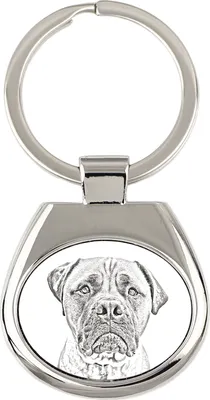 Produktbild von Bullmastiff - Schlüsselanhänger mit Hund, Anhänger mit Aufdruck, personalisierter Anhänger der Marke Art-Dog