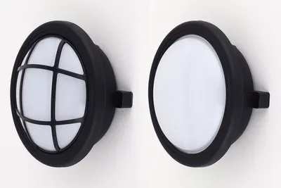 Produktbild von IBV LED Feuchtraumleuchte Deckenlampe Außenleuchte rund Ø15cm 10W 650lm IP65 Schwarz Neutralweiß 4000K