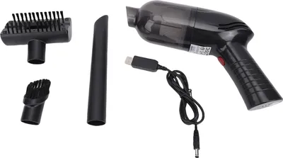 Zdjęcie produktu dla Odkurzacz ręczny, 60 W, 10 kPa, 36 000 obr/min, ładowany przez USB, bezprzewodowy z wieloma dyszami do domu, łóżka, sofy