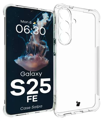 Produktbild von Flexible Handyhülle für Galaxy S25 FE, Bizon Case Salpa, Transparent