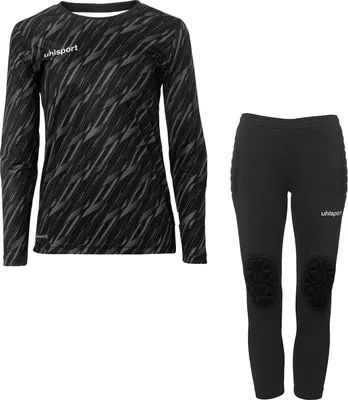Image de Uhlsport Progressive 28 Ensemble Maillot de Gardien Enfant - Noir