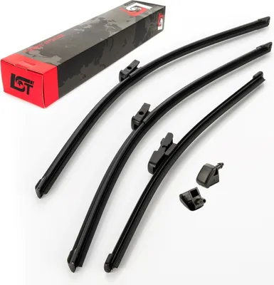 Produktbild von Frontwischer + Heckwischer Scheibenwischer Set für SKODA ROOMSTER ab 06/2013