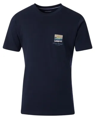 Produktbild von CASAMODA Herren T-Shirt (954436900), Größe:M, Farbe:Blau (105)
