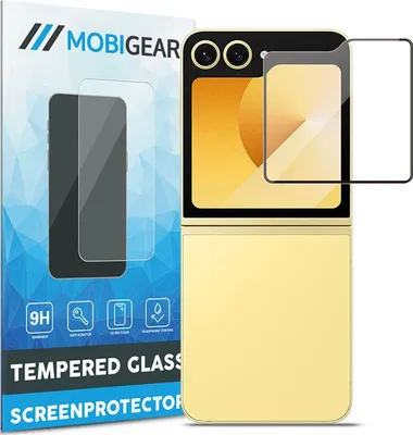 Produktbild von Mobigear Premium  Samsung Galaxy Z Flip 6 Panzerglas Gehärtetes Glas Displayschutz - Hüllenfreundlich