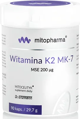 Produktbild von DR ENZMANN Vitamin K2 MK-7 MSE 90 Kapseln (Nahrungsergänzungsmittel)
