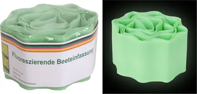 Produktbild von Fluoreszierende Beeteinfassung 6m Beetumrandung Rasenbegrenzung Rasenkante Deko