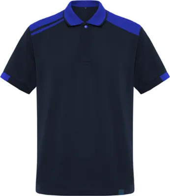 Produktbild von Roly Workwear PO8410 | Poloshirt  Samurai S bis 3XL - Farbe: Navy Blue 55/Royal Blue 05 - Größe: M
