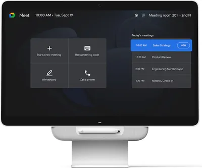 Produktbild von Avocor Series One Desk 27 - Videokonferenzkomponente - optimiert für Google Meet