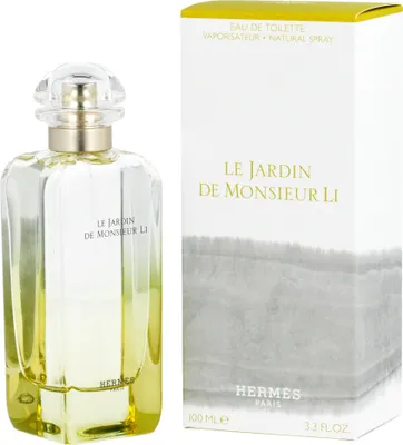 Obrázek produktu pro Hermes Le Jardin de Monsieur Li, Unisex, 100 ml, Nedoplnitelná lahvička, Sprej, Alcohol, Parfum (Fragrance), Aqua (Water), Benzyl Salicylate, Limonene, Ethylhexyl..., 1 kusů