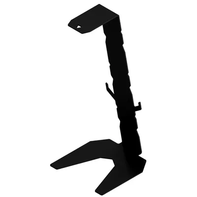 Image de Support métallique pour casque de jeu, crochet, trépied, noir, pour bureau