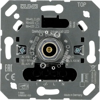 Produktbild von Jung Drehdimmer Universal LED, UP, 1 Stk.