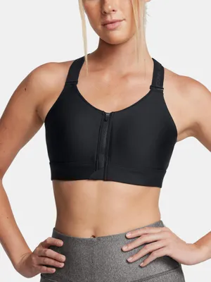 Produktbild von Under Armour Damen-BH Ua Infinity High Zip 2.0 Bra-Blk 1384118-002__S A-C