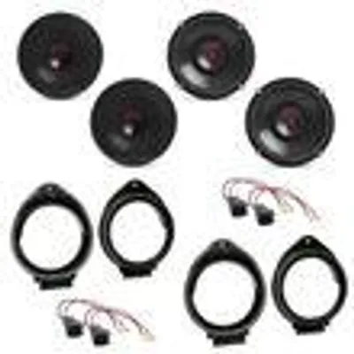 Produktbild von JBL Stage3 627 Lautsprecher Einbauset für Opel Astra J Opel Mokka vorne hinten
