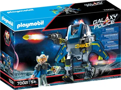 Produktbild von PLAYMOBIL 70021 Galaxy Police-Roboter