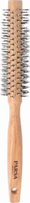 Produktbild von PARSA Beauty Essential Bartbürste Rund, Naturborsten für das perfekte Bart-Finish