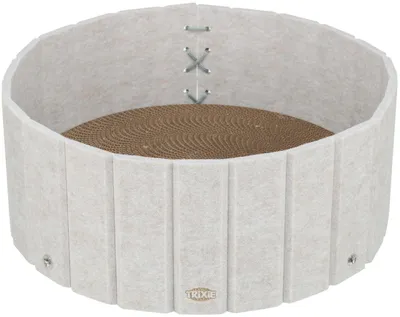 Produktbild von TRIXIE Kratzbett mit Filzrand, Ø 38 x 16 cm