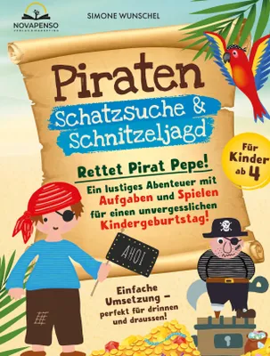 Produktbild von Piraten Schatzsuche und Schnitzeljagd für Kinder ab 4
