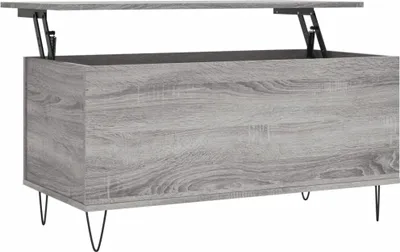 Produktbild von vidaXL Couchtisch Grau Sonoma 90x44,5x45 cm Holzwerkstoff