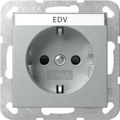 Immagine prodotto di Presa SCHUKO Gira BSF + SP Sistema 55 F Alluminio 446226