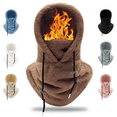 Productafbeelding van Beanie Fleece Winter Balaclava - Warm en Winddicht Hoofdschuiling