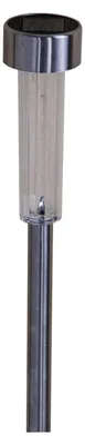 Image de Lampe solaire à LED en acier inoxydable Lampe solaire éclairage extérieur Lampe de jardin