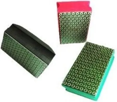 Produktbild von Hufa Diamant Handschleifpad 90mmx55mm Körnung 100