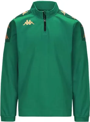 Produktbild von Kappa Gassolo Halbreißverschluss-sweatshirt Grün S Herren Grün S