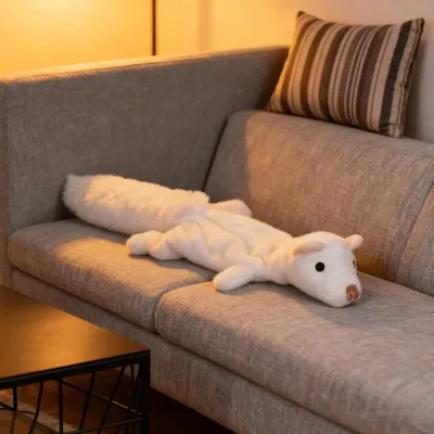 Produktbild von Interaktives Plüsch Quietschspielzeug Hund Kauspielzeug für Kleine Mittlere Große Hunde Weiches Stoffspielzeug