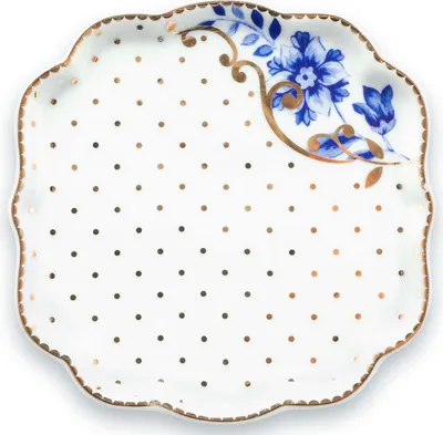 Produktbild von PIP STUDIO Royal White Teebeutelablage
