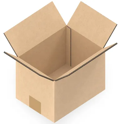 Produktbild von KK Verpackungen 300 Stück Versandkartons 200 x 150 x 150 mm Kartons 2-wellig BC-Welle, Faltkartons