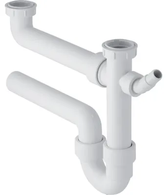 Zdjęcie produktu dla Syfon dwukierunkowy do zlewu 1" 1/4 x 40