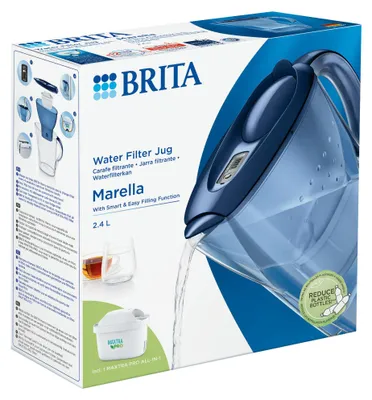 Obrázek produktu pro Brita Marella Cool, Filtrovací konvice, Modrá, Průhledná