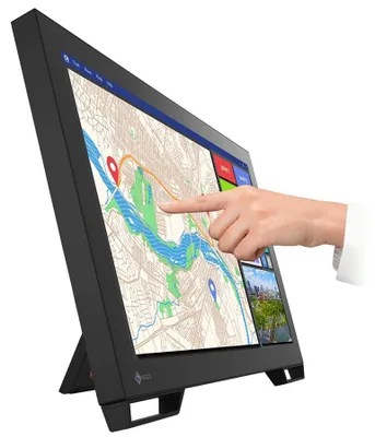 Produktbild von EIZO DuraVision FDF2182WT-BK, 54,6 cm (21.5"), 1920 x 1080 Pixel, Full HD, LED, 25 ms, Schwarz