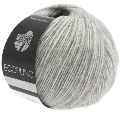 Produktbild von Lana Grossa - Ecopuno 0014 hellgrau