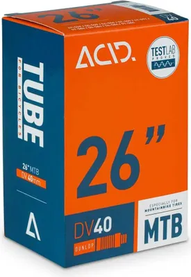 Produktbild von Acid Mtb Dv 40 Mm Fahrradschlauch Durchsichtig 26´´ / 47-57-559-584 Durchsichtig 26´´