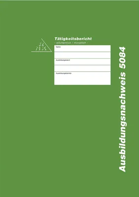 Zdjęcie produktu dla RNK Verlag 5084 Notatnik szkoleniowy tygodniowy/miesięczny, wszystkie zawody, 28 arkuszy, DIN A4