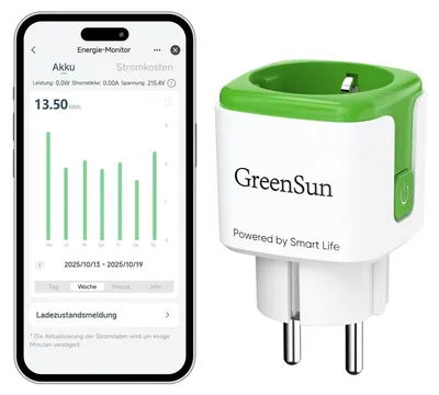 Productafbeelding van App Smart Home, stroomkostenmeter, timer, spraakbesturing, wifi-stekker