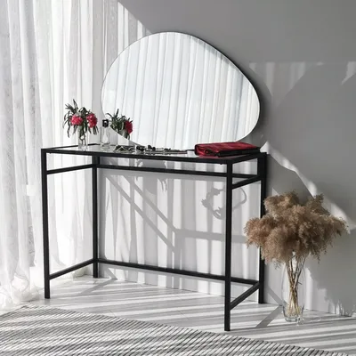 Produktbild von Skye Decor, Porto- Porto Ayna 90x60 cmNOS, Schwarz, Wandspiegel, 60x90x1,2 cm, 100% MDF