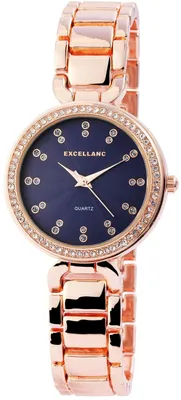 Produktbild von Excellanc Damenuhr mit Metallarmband