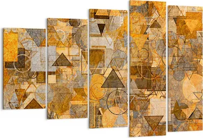 Produktbild von Bild auf Leinwand - Leinwandbild - Abstraktion modern - 150x100cm - Wand Bild - Wanddeko - Leinwanddruck - Bilder - Kunstdruck - Wanddekoration - Leinwand bilder - Wandkunst - EG150x100-4021