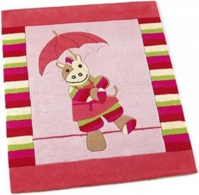 Produktbild von Sterntaler - Kinderteppich Modell Pia Pferd 100 x 120 cm