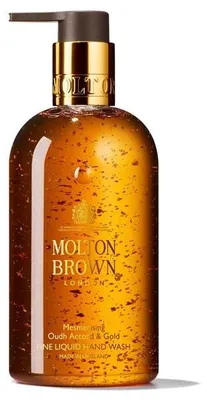 Zdjęcie produktu dla Molton Brown Żel Molton Brown Mesmerising Oudh Accord & Gold Delikatny płyn do mycia rąk 300ml