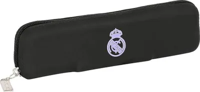 Obrázek produktu pro Černá bílá školní taška Real Madrid C.F. (20 x 5,5 x 2 cm)
