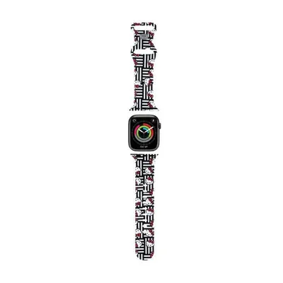 Produktbild von Pasek Hello Kitty Silikon Köpfe & Streifen Na Apple Watch 38/40/41Mm - Czarny