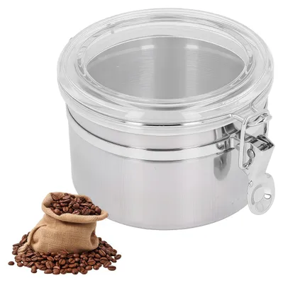 Edelstahl-Vorratsdose luftdicht 900 ml Klein