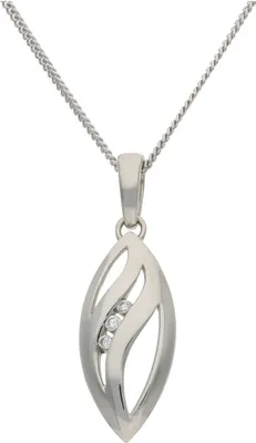 Produktbild von JuwelmaLux Anhänger 925/000 Sterling Silber mit synth. Zirkonia JL30-02-3719