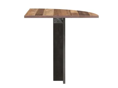 Image de Eckverbindungsplatte >Celon< in Old Wood Vintage - 70x73.5x70cm (BxHxT)