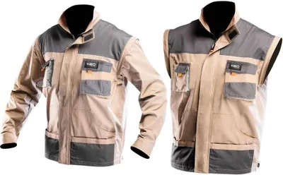 Immagine prodotto di Giacca da lavoro professionale 2 in 1 (gilet e giacca) neo LD